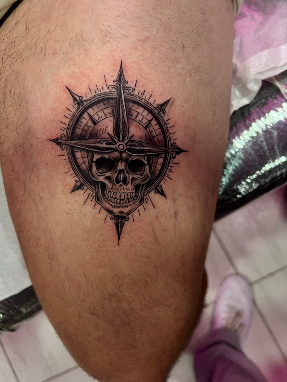 Hand tattoo - Tatuaje en Punta Cana