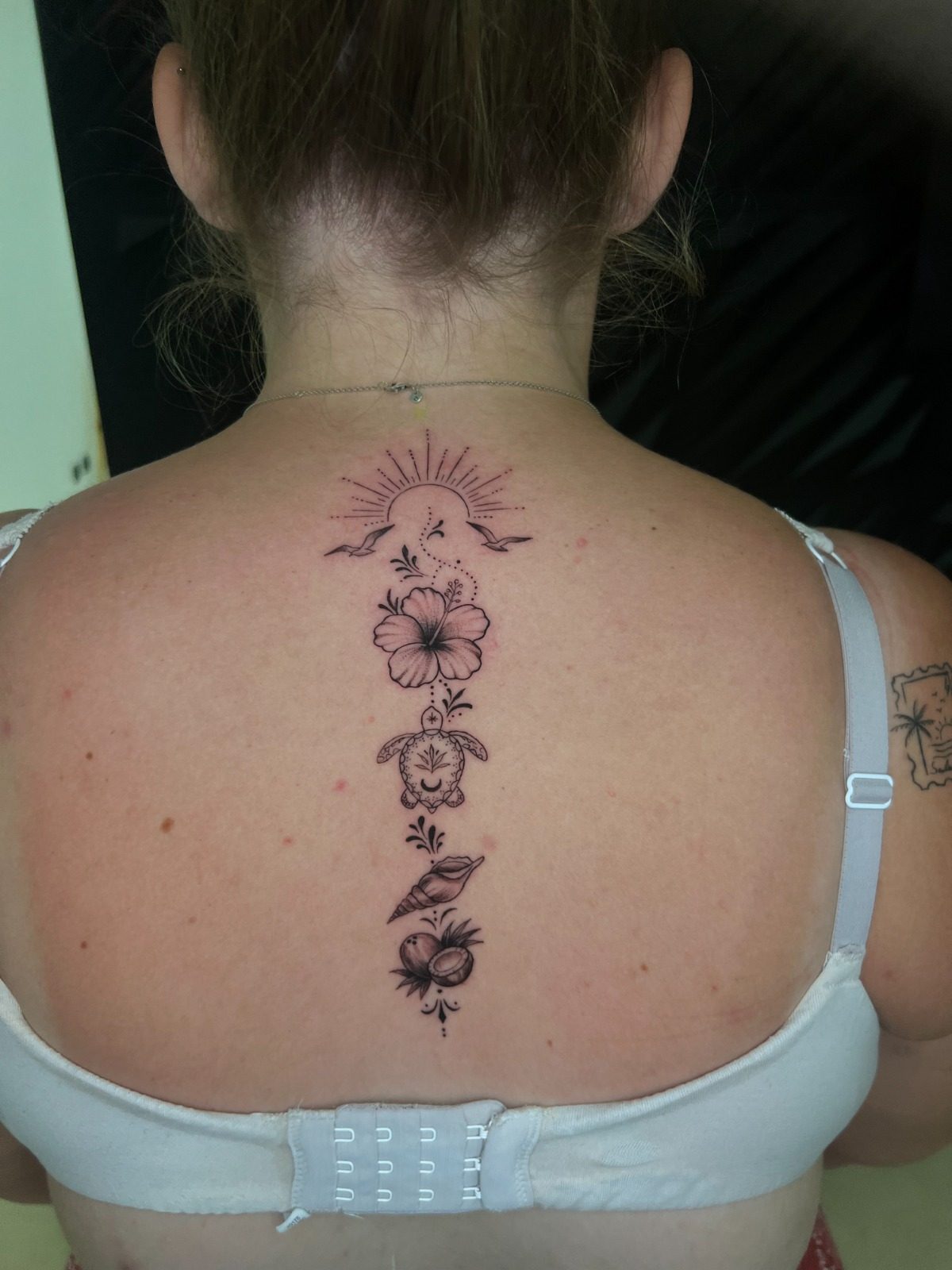 Caribbean Essence | Fine Line Tattoo - Tattoo in Punta Cana