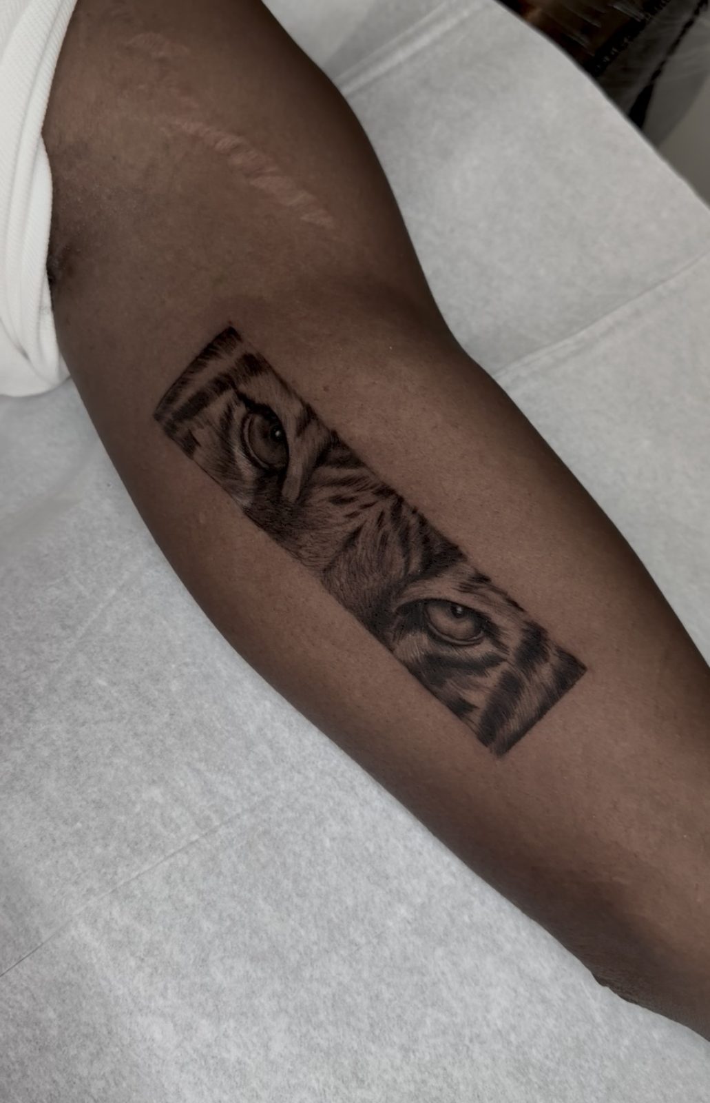 The Gaze of the Tiger | Realism - Tattoo in Punta Cana